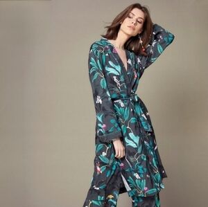 Anna Glover x H&M Tropical Bird Duster M